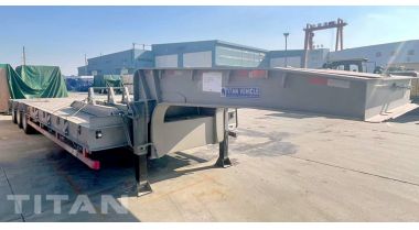 3 Axle 50 Tons Low Loader Trailer Feedback from Philippines Customer