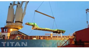 Tri Axle Detach Gooseneck Trailer will be sent to Mozambique