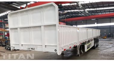 Tri Axle Drop Side Trailer will be sent to Zambia