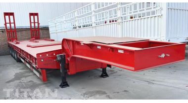 4 Axle 80 Ton Low Bed Truck will be sent to Mauritania