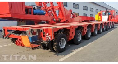 Goldhofer SPMT Modular Trailer will be sent to Kenya