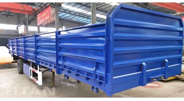 Tri Axle Trailer with Boards will be sent to Mozambique