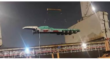 4 Axle Low Loader Truck will be sent to Nigeria Lagos