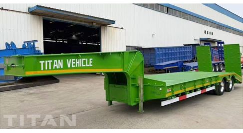 2 Axle Lowbed Trailer will be sent to Congo by Container