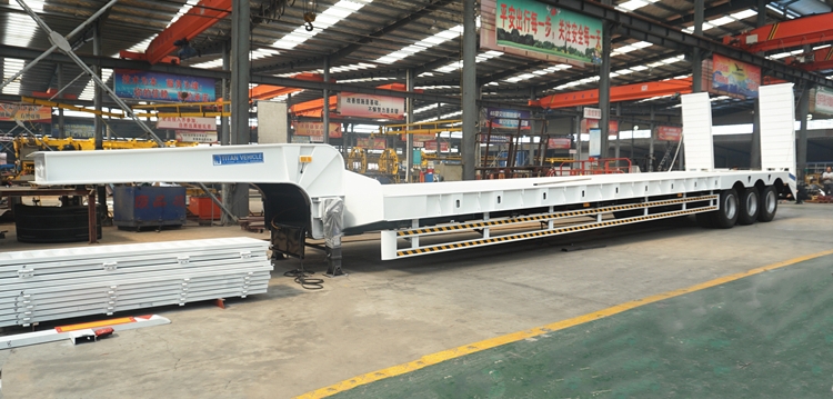 TITAN 3 axles 80 ton lowbed trailer for sale