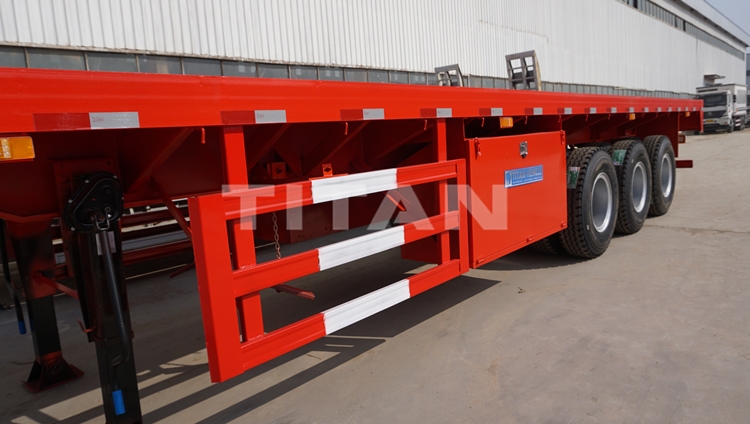 flatbed semi trailer