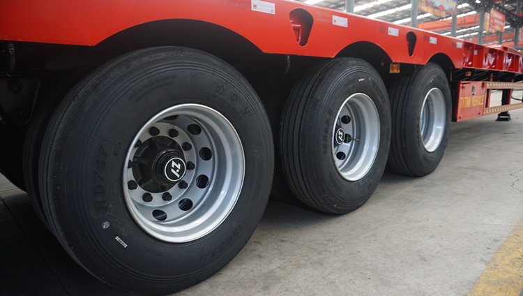 Strict inspection of tires, steel rings and nuts