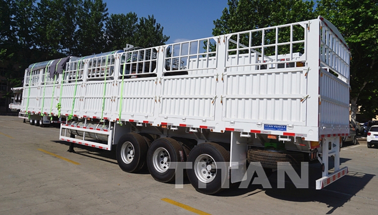 TITAN 3 Axle 60 Ton Cargo Semi Trailer for Sale
