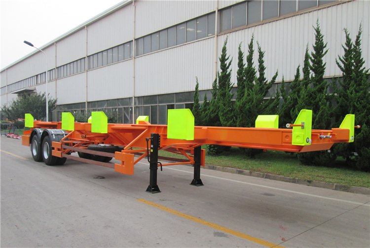 What is the difference between different models of container chassis trailer?