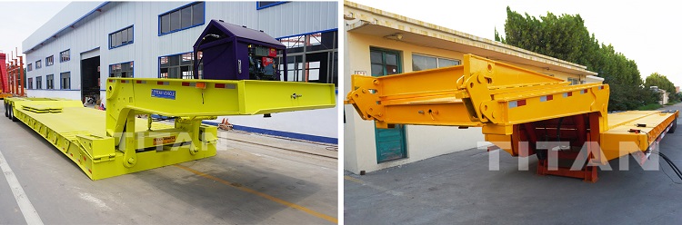 The difference between removable gooseneck trailer and folding gooseneck trailer