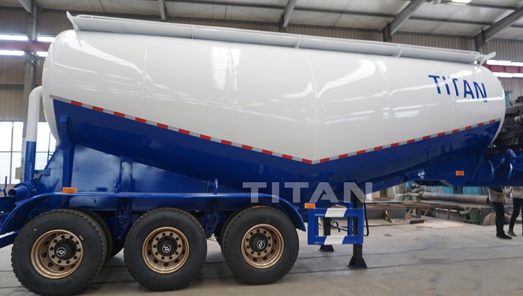 Why use cement tanker trailer to transport dry bulk cement?