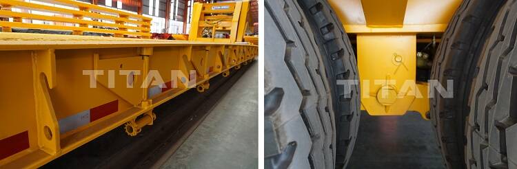 detachable lowboy trailer specs, operation