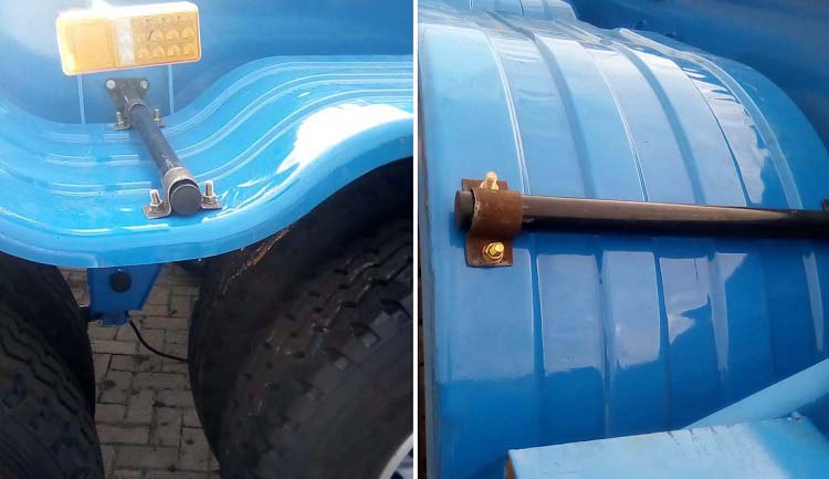 3 Axle 40ft Container Chassis Skeleton Trailer for Sale in Kenya