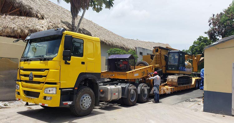 80 Tons Removable Gooseneck Lowboy Trailer for Sale in Dominica