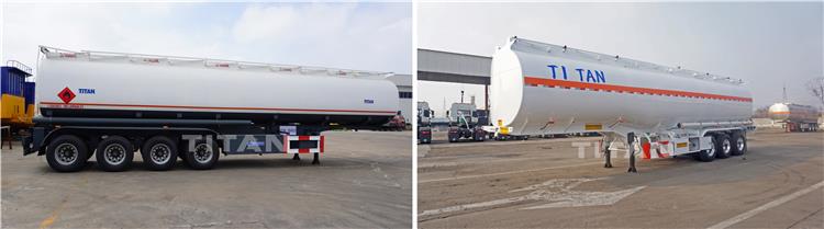 Tri Axle 40000 Liters Petrol Fuel Tanker Trailer for Sale in Senegal