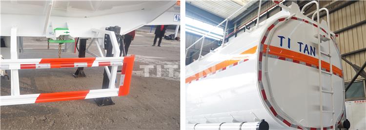 3 Axle Fuel Diesel Tanker Trailer for Sale in Zimbabwe