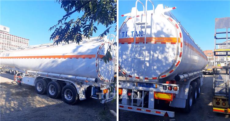 3 Axle Fuel Diesel Tanker Trailer for Sale in Zimbabwe