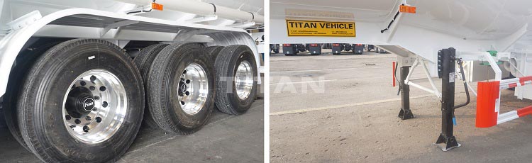 3 Axle Fuel Diesel Tanker Trailer for Sale in Zimbabwe