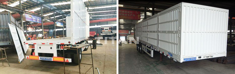 box semi trailer factory