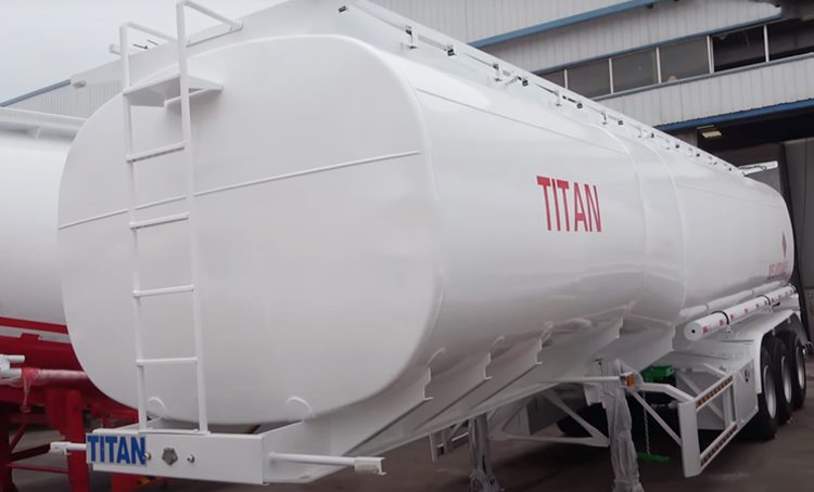 40.000 L fuel tanker trailer for sale