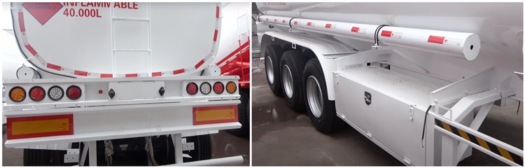 40.000L fuel tanker trailer in Mozambique