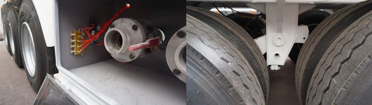 50cbm 3 Axle Semi Tanker Trailer for Sale in Zimbabwe