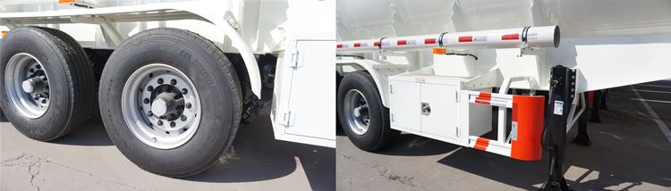 50cbm 3 Axle Semi Tanker Trailer for Sale in Zimbabwe