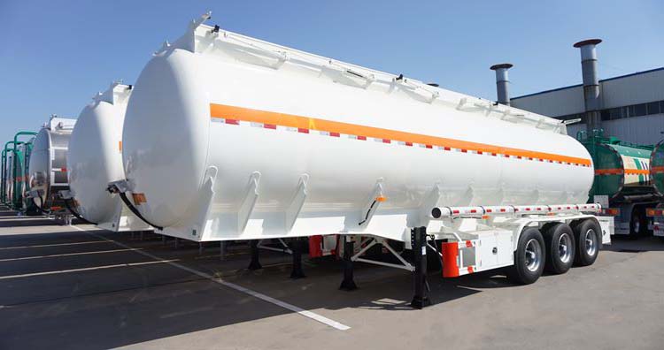 50cbm 3 Axle Semi Tanker Trailer for Sale in Zimbabwe