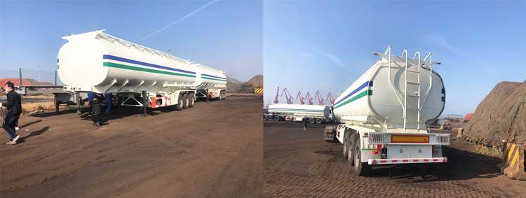 40cbm Oil Tanker Semi Trailer for Sale in Nigeria
