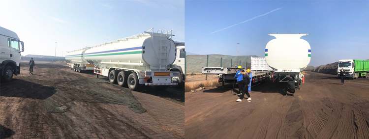 40cbm Oil Tanker Semi Trailer for Sale in Nigeria