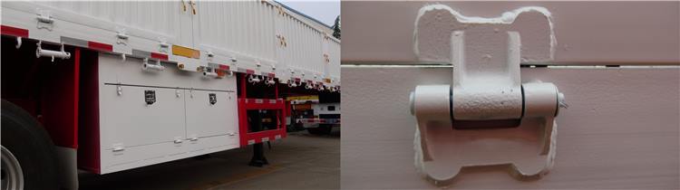 3 Axle Side Wall Semi Trailer for Sale in Algeria