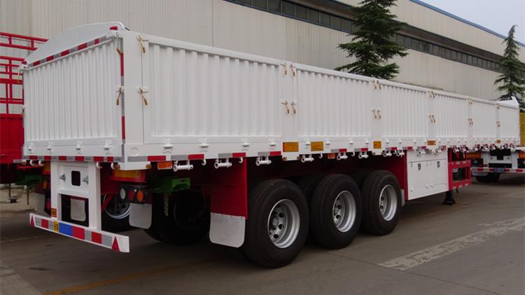 3 Axle Side Wall Semi Trailer for Sale in Algeria