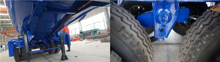 42cbm Bulk Cement Tanker Trailer for Sale in Senegal