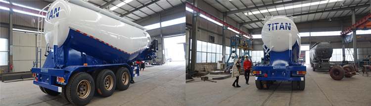 42cbm Bulk Cement Tanker Trailer for Sale in Senegal