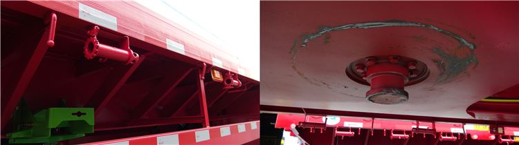 3 Tri Axle 40 Foot Flatbed Container Semi Trailer for Sale in Mozambique