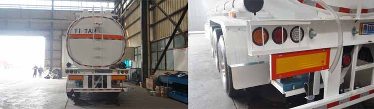 40000L Oil Tanker Semi Trailer for Sale in Guinea