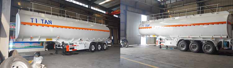 40000L Oil Tanker Semi Trailer for Sale in Guinea