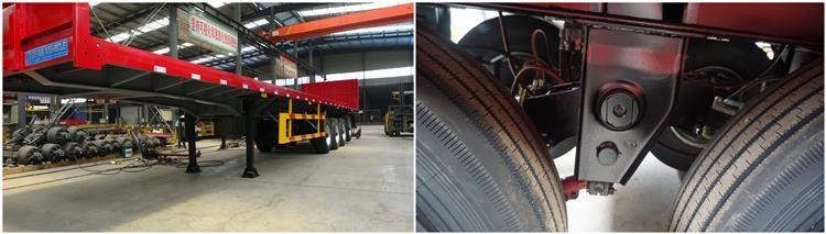 4 Axle Flatbed Semi Trailer for Sale in Zimbabwe-Different types of Flatbed Trailers