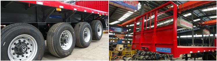 4 Axle Flatbed Semi Trailer for Sale in Zimbabwe-Different types of Flatbed Trailers