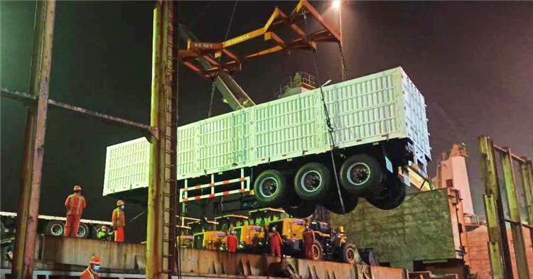 Tri Axle Container Trailer and Sidewall Trailer for Sale in Ghana