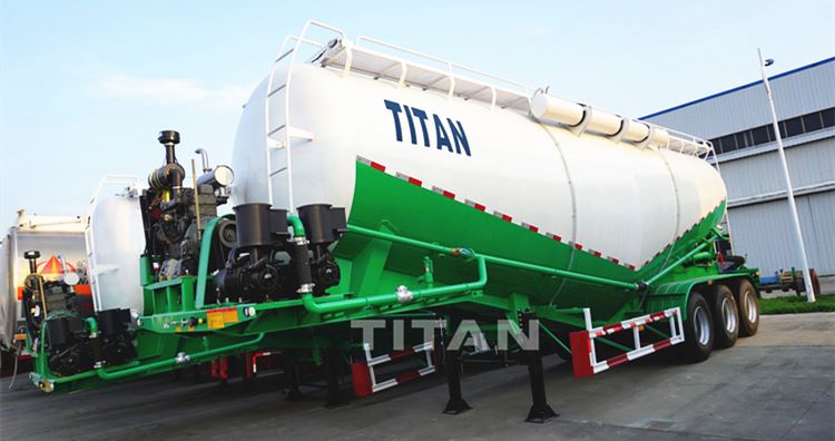 Transport of Dry Bulk Cement Tanker Trailer-Cement Tanker Trailer for Sale in Philippines
