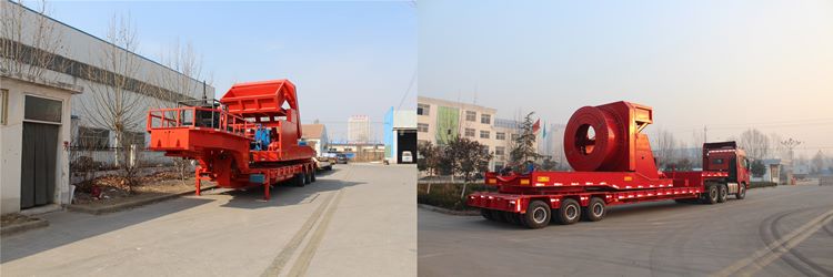 Windmill Blade Transport Tower Trailer