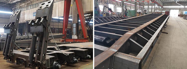 60 Tons Low Bed Trailer for Sale in  Zimbabwe - Used Low Bed Semi-trailer for Sale