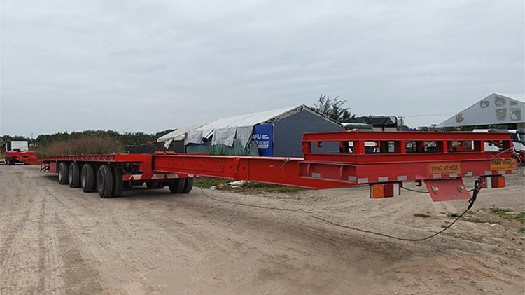 Extendable Wind Blade Trailer for Sale in Vietnam