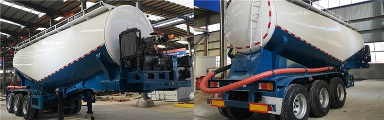 40cbm Bulk Cement Trailer Truck for Sale in Sudan