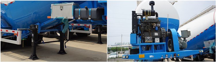 40cbm Bulk Cement Trailer Truck for Sale in Sudan