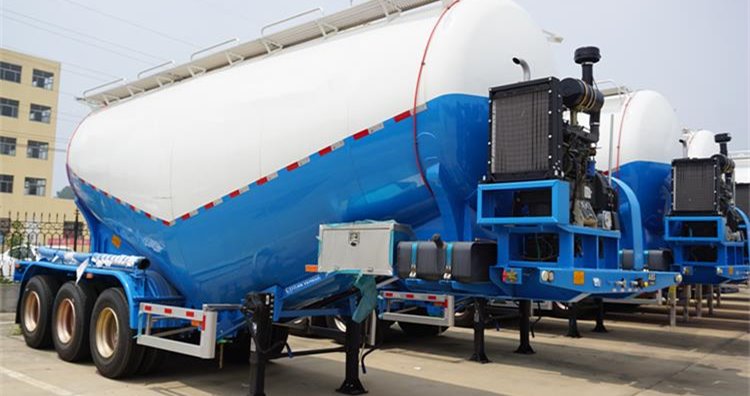 40cbm Bulk Cement Trailer Truck for Sale in Sudan