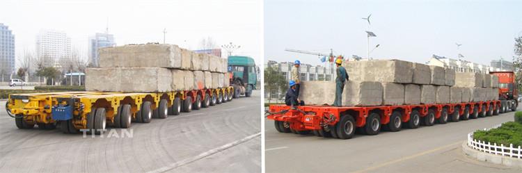 Self propelled modular transporter trailer for sale - TITAN Vehicle