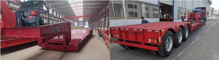 120ton Detachable Trailer for Sale in Nigeria