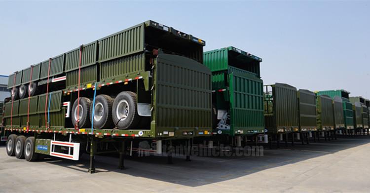 2/3/4 Axle Sidewall Semi Trailer for Sale in Zimbabwe Harare